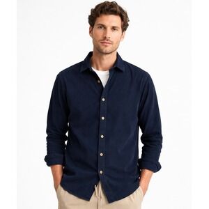 Folk Relaxed Babycord Shirt Mens Size M